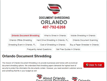 Tablet Screenshot of orlando-document-shredding.com